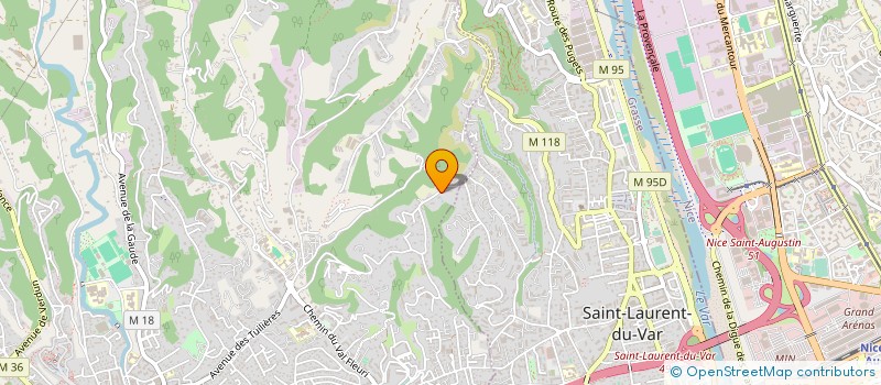 localisation de l'entreprise SCI VEGE à CAGNES-SUR-MER