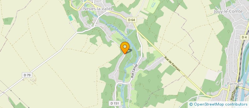 localisation de l'entreprise SCI VEGETA  NESLES-LA-VALLEE