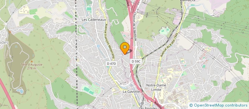 localisation de l'entreprise SCI VEGLER à SEPTEMES-LES-VALLONS