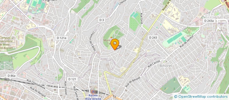 localisation de l'entreprise SCI VEHA à BOIS-GUILLAUME