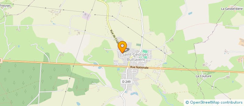 localisation de l'entreprise SCI VEILLARD-CDGMJ  SAINT-GEORGES-BUTTAVENT