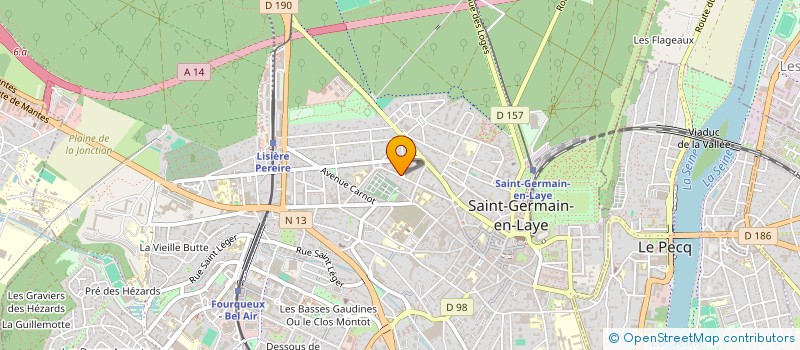 localisation de l'entreprise SCI VEJI  SAINT-GERMAIN-EN-LAYE