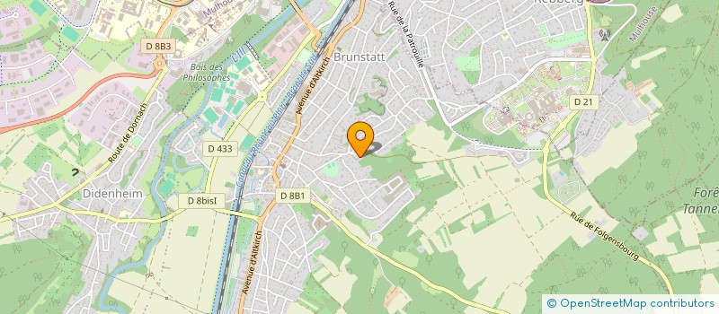 localisation de l'entreprise SCI VEKA  LAVAL-DE-CERE