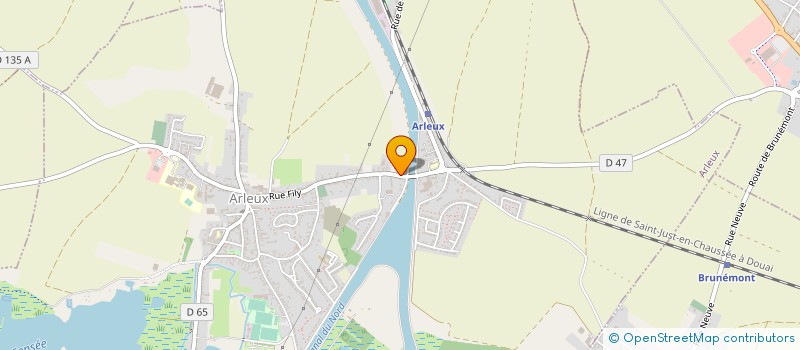 localisation de l'entreprise SCI VEL IMMO  ARLEUX