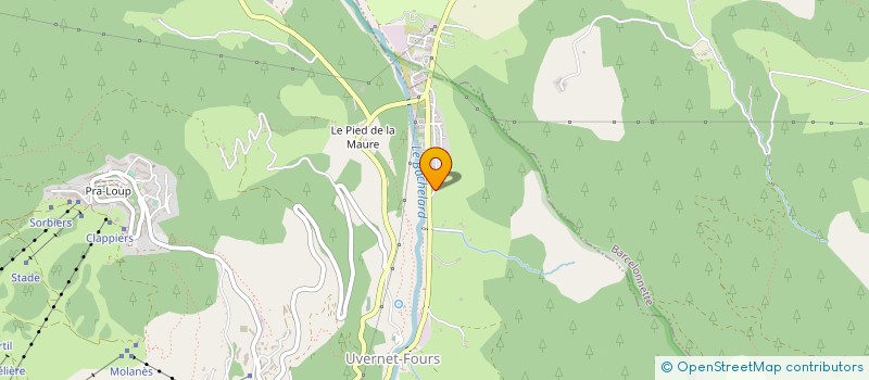 localisation de l'entreprise SCI VELASQUEZ à BARCELONNETTE