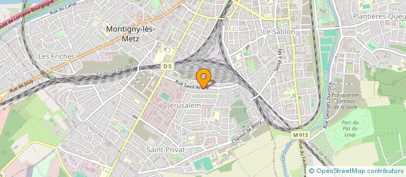 localisation de l'entreprise SCI VELLA à MONTIGNY-LES-METZ