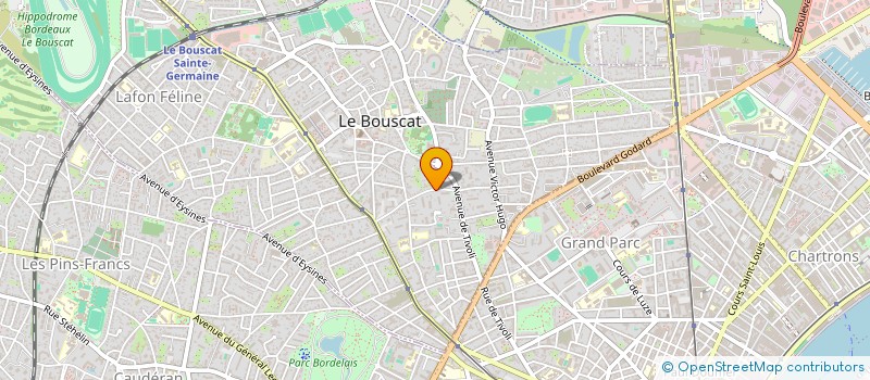 localisation de l'entreprise SCI VELLA  LE BOUSCAT