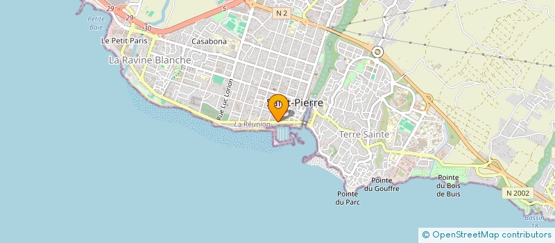 localisation de l'entreprise SCI VELLAIDON à SAINT-PIERRE