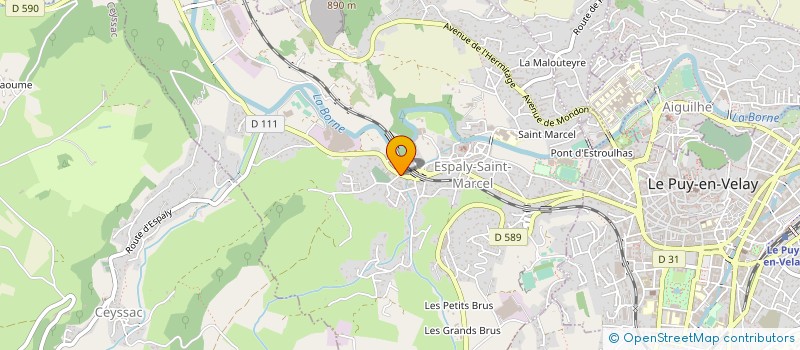 localisation de l'entreprise SCI VELLAVE à AIGUILHE