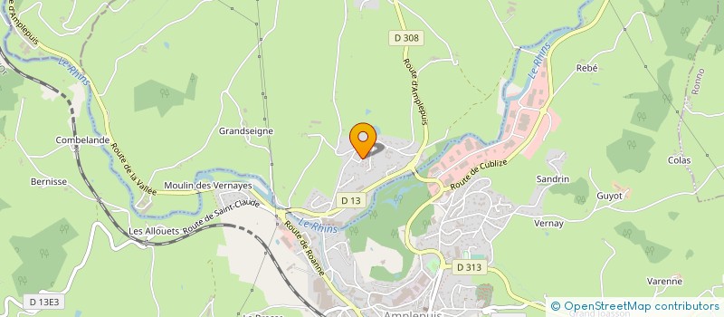 localisation de l'entreprise SCI VELLE  SAINT-JEAN-LA-BUSSIERE