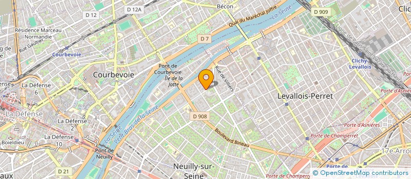 localisation de l'entreprise SCI VELLEFRIE à NEUILLY-SUR-SEINE