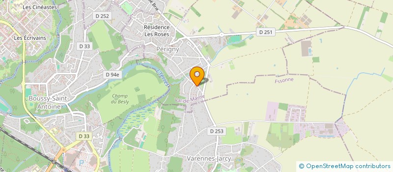 localisation de l'entreprise SCI VELLY INVESTISSEMENT à SAINT-MAUR-DES-FOSSES