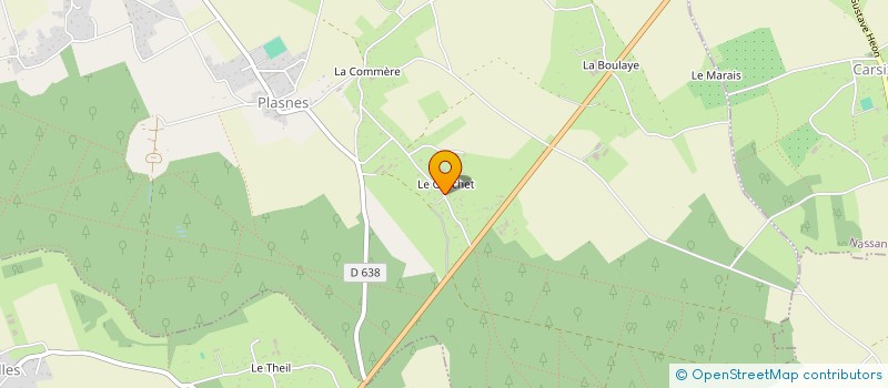 localisation de l'entreprise SCI VELMA  PLASNES