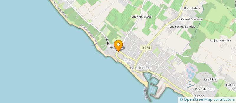 localisation de l'entreprise SCI VELOCEAN  SAINT-PIERRE-D'OLERON