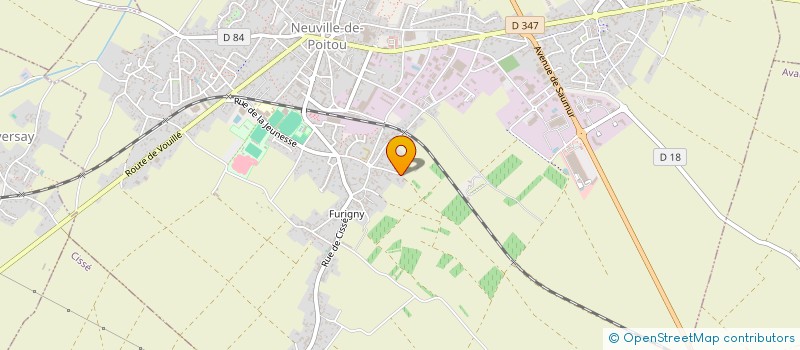 localisation de l'entreprise SCI VELPENOR  NEUVILLE-DE-POITOU