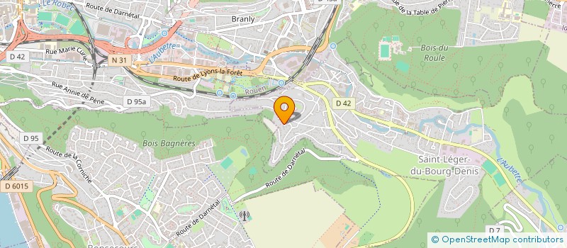 localisation de l'entreprise SCI VELT  SAINT-LEGER-DU-BOURG-DENIS