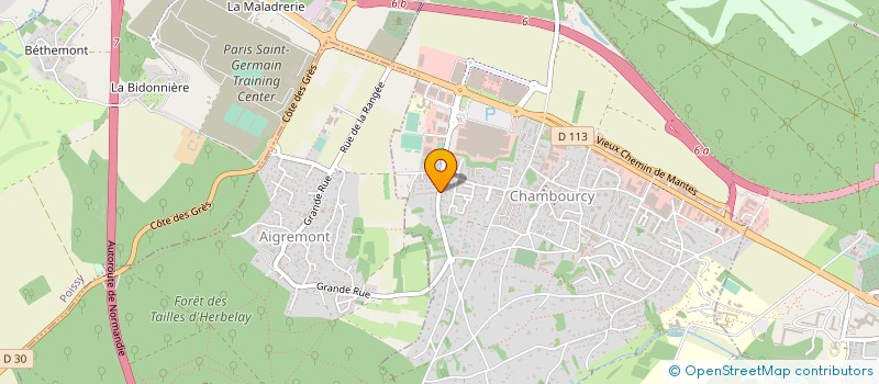 localisation de l'entreprise SCI VELTOMEU  AIGREMONT