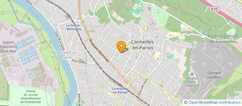 localisation de l'entreprise SCI VELZENBERGER  CORMEILLES-EN-PARISIS