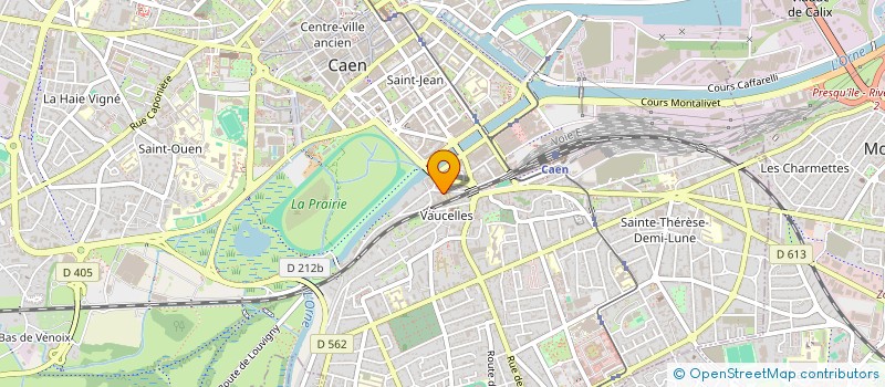 localisation de l'entreprise SCI VEM à CAEN