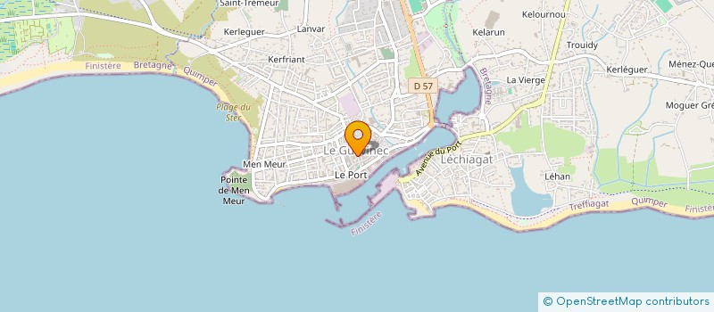 localisation de l'entreprise SCI VEMA  TREFFIAGAT