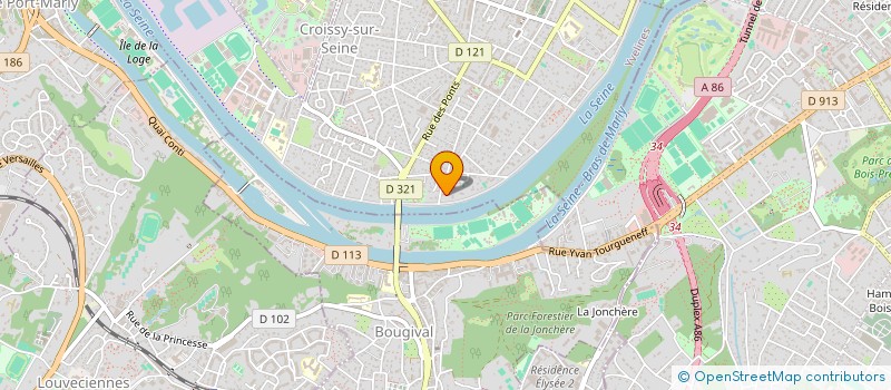 localisation de l'entreprise SCI VEMAR à CROISSY-SUR-SEINE