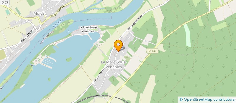 localisation de l'entreprise SCI VENABLES-LES ARCS à LES TROIS LACS