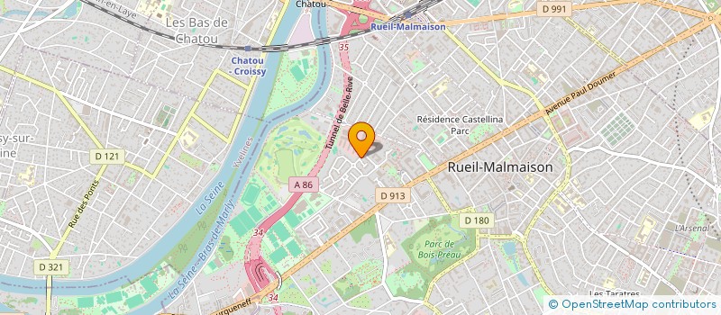 localisation de l'entreprise SCI VENACO à RUEIL-MALMAISON