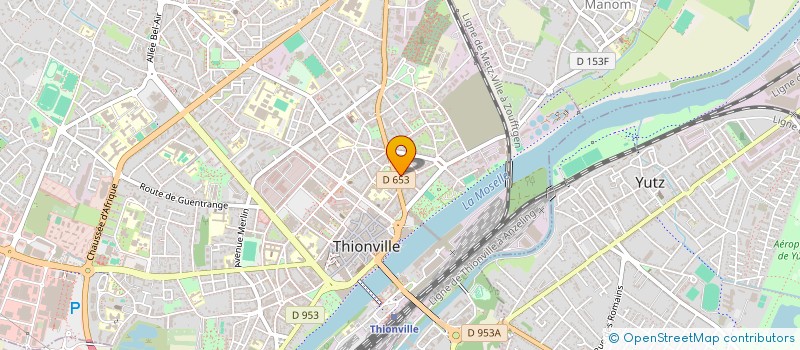 localisation de l'entreprise SCI VENANCE FORTUNAT à THIONVILLE