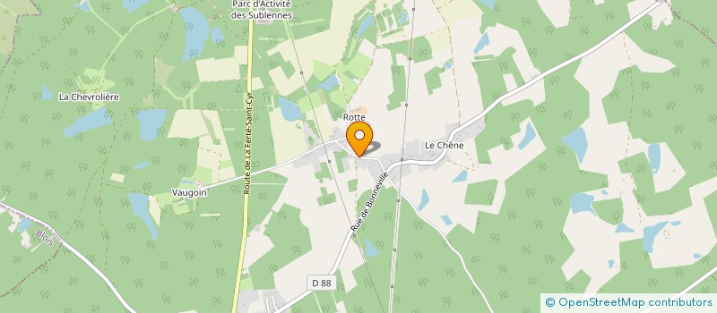 localisation de l'entreprise SCI VENANDI & PUELLIS  DHUIZON