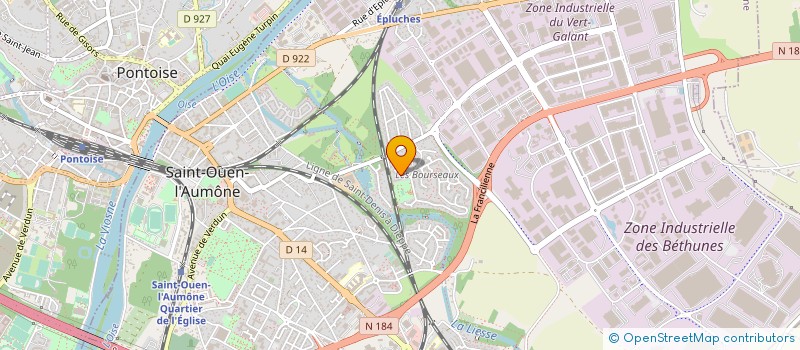 localisation de l'entreprise SCI VENANT  SAINT-OUEN-L'AUMONE
