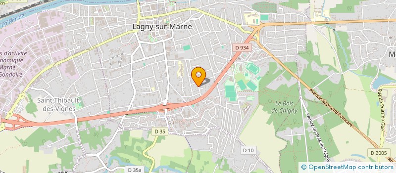 localisation de l'entreprise SCI VENANT IMMOBILIER  LAGNY-SUR-MARNE