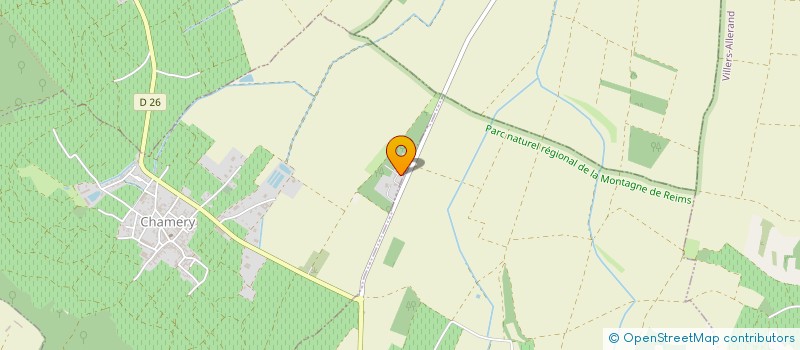 localisation de l'entreprise SCI VENAY LE CHINAILLON  ECUEIL