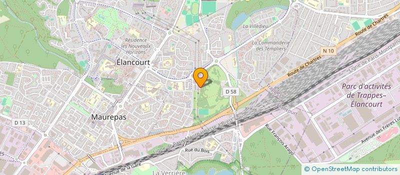 localisation de l'entreprise SCI VENDA NOVA  ELANCOURT