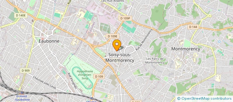 localisation de l'entreprise SCI VENDEE  SOISY-SOUS-MONTMORENCY