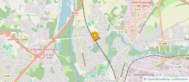 localisation de l'entreprise SCI VENDEE BIERES BOISSONS  GOND-PONTOUVRE