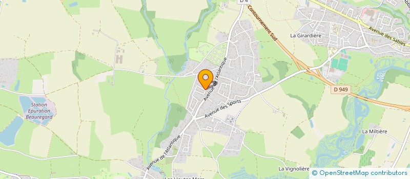 localisation de l'entreprise SCI VENDEE BOURGOGNE  TALMONT-SAINT-HILAIRE