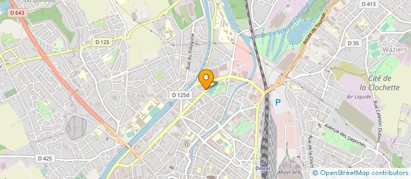 localisation de l'entreprise SCI VENDEMIAIRE à DOUAI