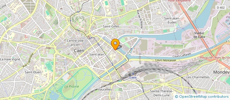 localisation de l'entreprise SCI VENDOEUVRE à CAEN