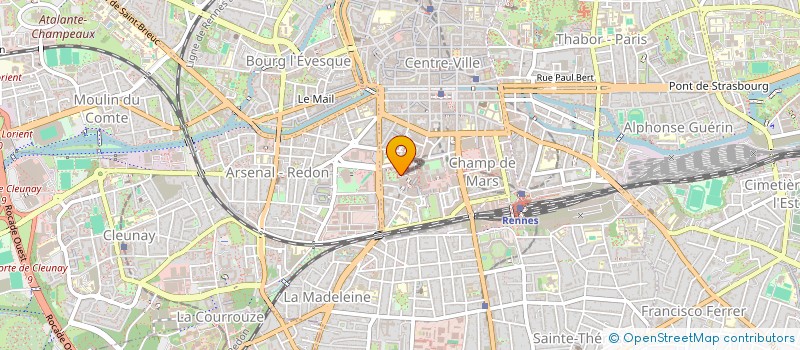 localisation de l'entreprise SCI VENDOME 1  RENNES