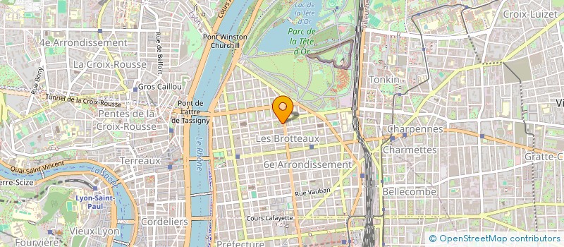 localisation de l'entreprise SCI VENDOME 107  LYON