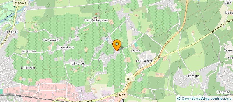 localisation de l'entreprise SCI VENDOME  CREYSSE