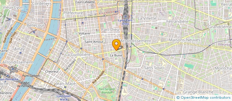 localisation de l'entreprise SCI VENDOME  LYON