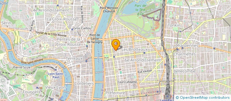 localisation de l'entreprise SCI VENDOME 7  LYON