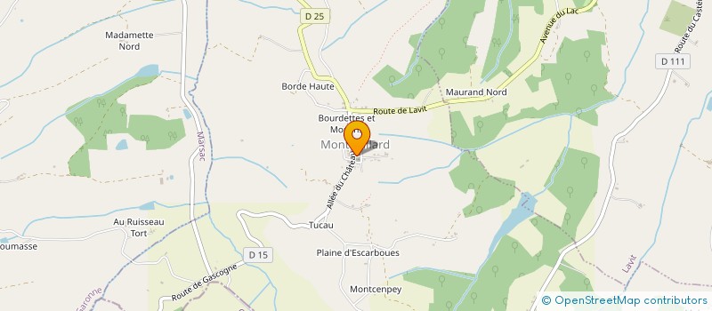 localisation de l'entreprise SCI VENDREDI 13  ASQUES