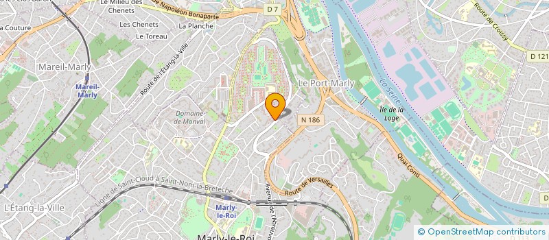 localisation de l'entreprise SCI VENDRIN  MARLY-LE-ROI