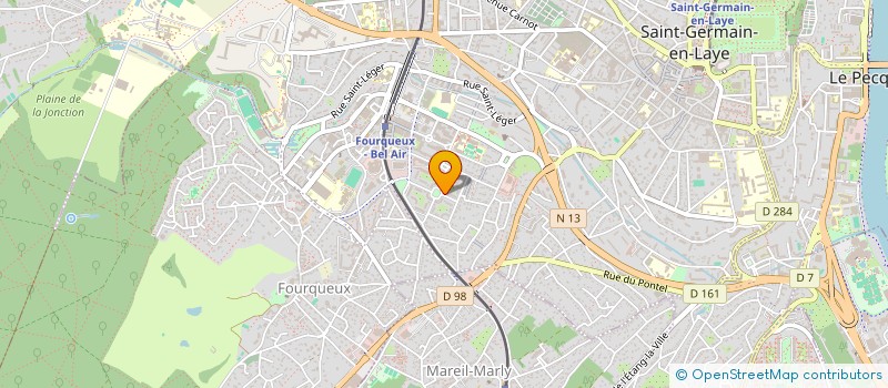 localisation de l'entreprise SCI VENELLE DE CALI  SAINT-GERMAIN-EN-LAYE