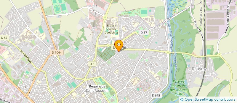 localisation de l'entreprise SCI VENET-BERTRAND à SAINT-QUENTIN