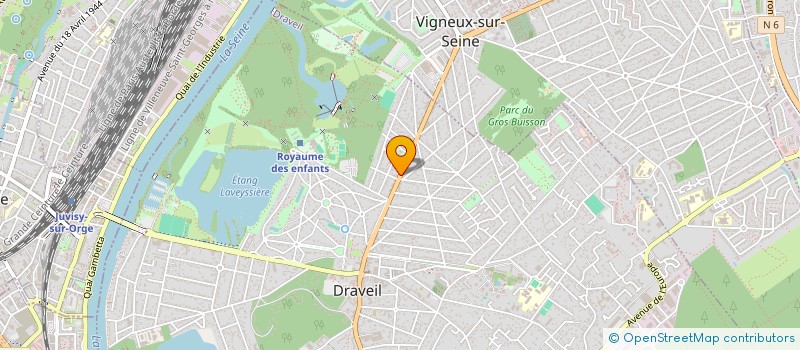 localisation de l'entreprise SCI VENETTE IMMO à DRAVEIL