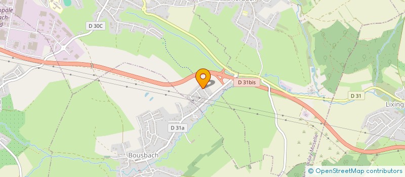 localisation de l'entreprise SCI VENI  BEHREN-LES-FORBACH