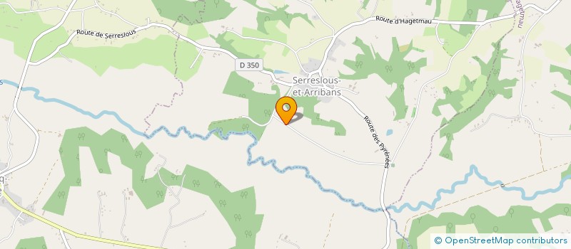 localisation de l'entreprise SCI VENISE  HAGETMAU